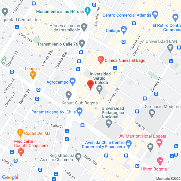 Mapa de Centro Trodat S.A.S.