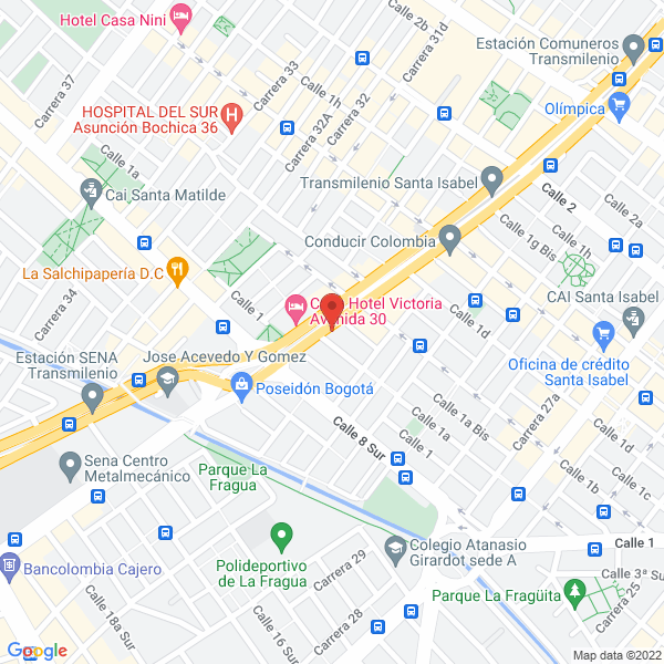 Mapa de Certi Médica Conductores I P S S.A.S.