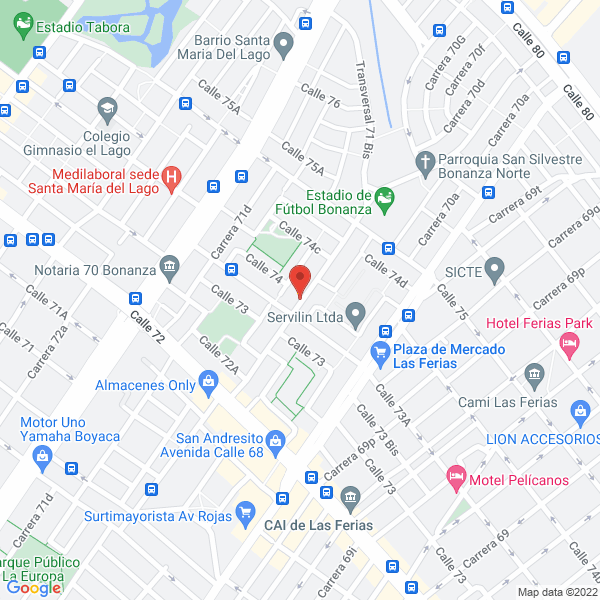 Mapa de Cevichería Umaña