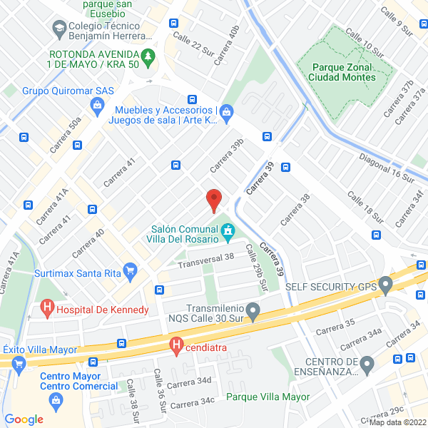 Mapa de Cfw Solutions S.A.S.