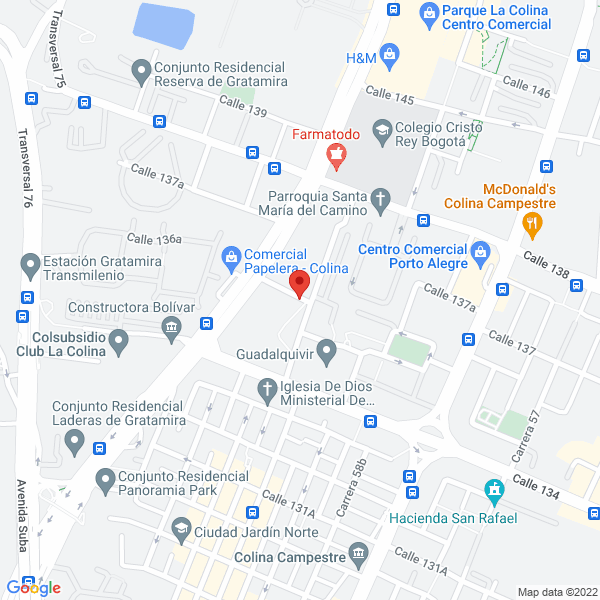 Mapa de Ch Books S.A.S.