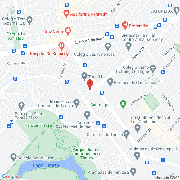 Mapa de Chanfle Publicidad E.U.