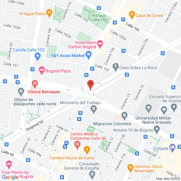 Mapa de Ciencia Salud Y Bienestar S.A.S.