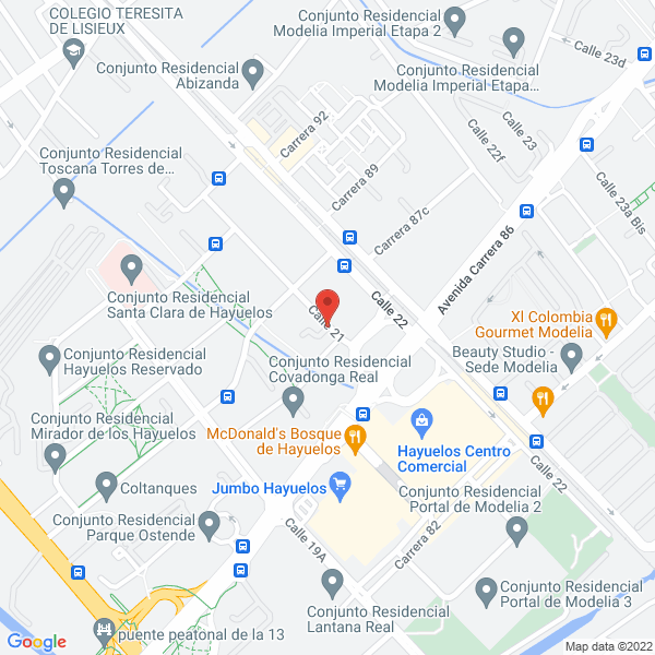 Mapa de Ciertas Hierbas Producciones S.A.S.