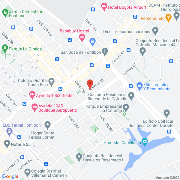 Mapa de Cigeseg Ltda. Compañía General De Seguridad Ltda.