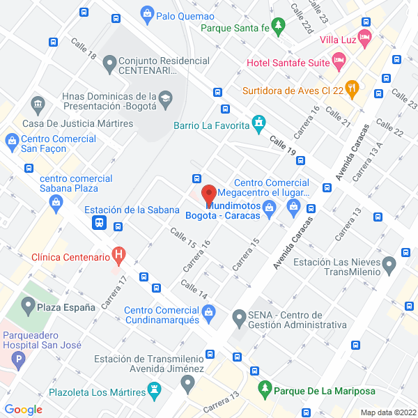 Mapa de Clínica San Francisco De Asis S.A.S.