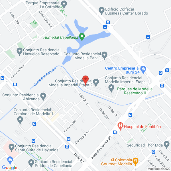 Mapa de Clínica Santa Maria De Guamal S.A.S.