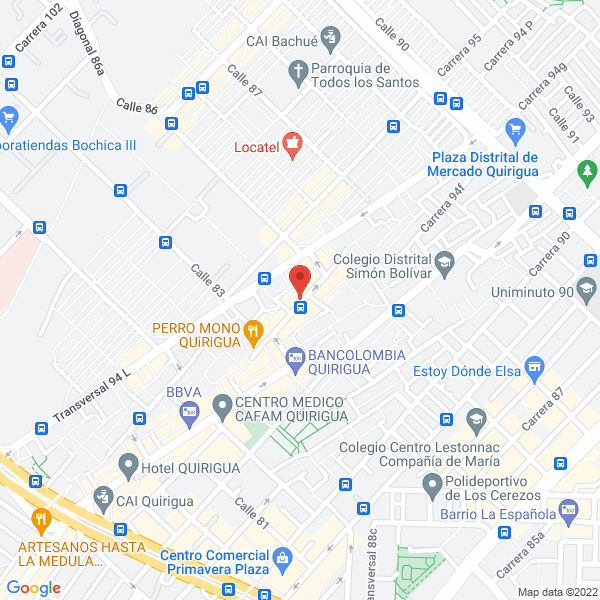 Mapa de Clínica Veterinaria Alfort Animal Care S.A.S.