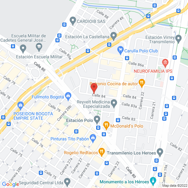Mapa de Codibarras Ltda.