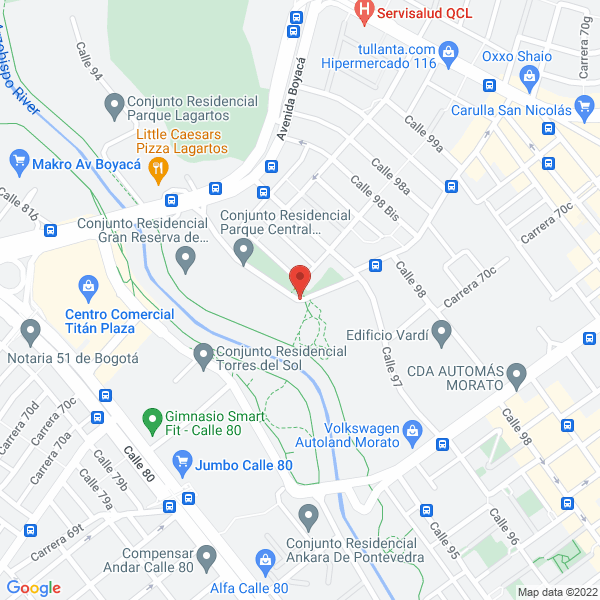 Mapa de Colbiotech Ltda.