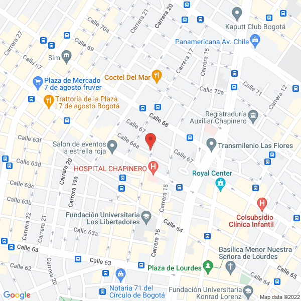 Mapa de Colboulot Ltda.