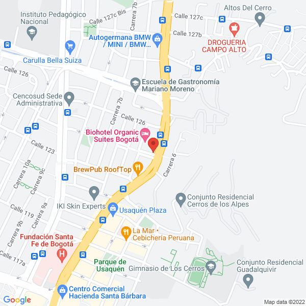 Mapa de Complejo Internacional De Cirugía Plástica S.A.