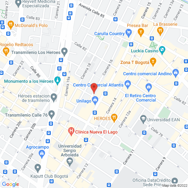 Mapa de Compugómez At E.U.