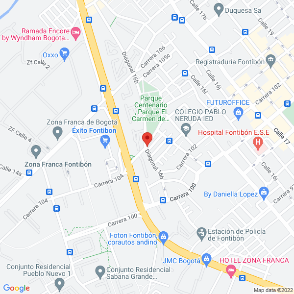 Mapa de Compureina E.U.