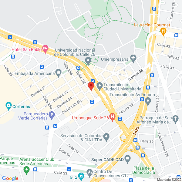 Mapa de Constructora Morales Mesa Ltda.