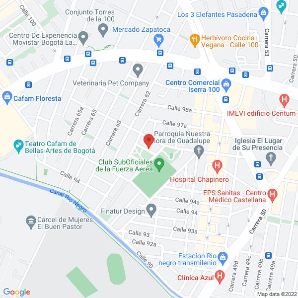 Mapa de Consultora De Economía Y Gerencia S.A.S.