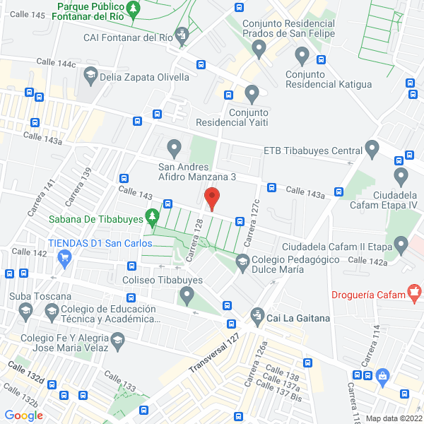 Mapa de Consultores Empresariales Ophir Ltda.