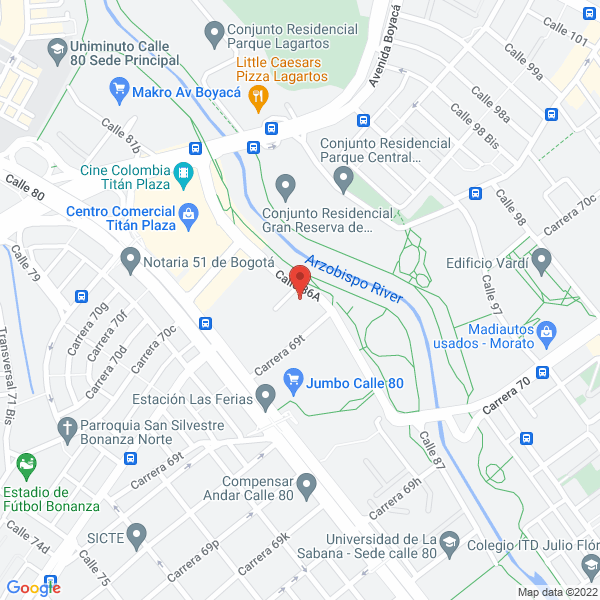 Mapa de Consultores M&C S.A.S.