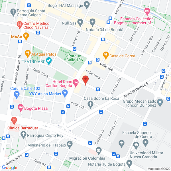 Mapa de Consultoría De Servicios Públicos Y Medio Ambiente S.A.S.