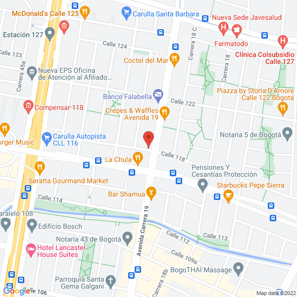 Mapa de Consultoría Economica Gerencial Y Auditores S.A.S.