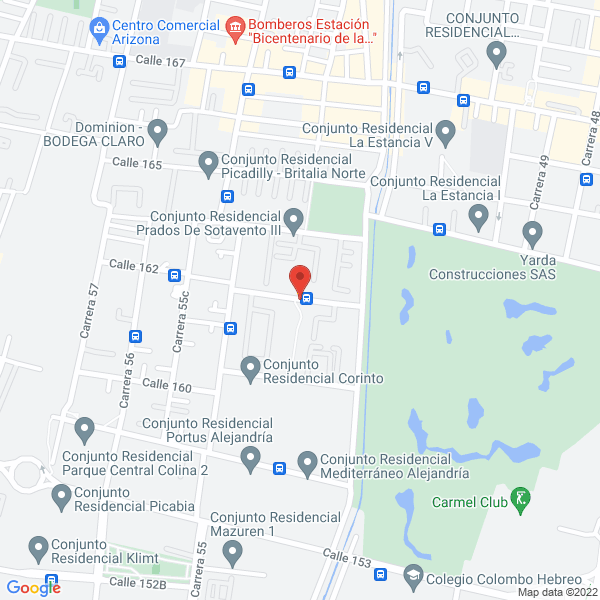 Mapa de Coripet Ltda.