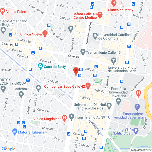 Mapa de Tejidos Galia Ltda