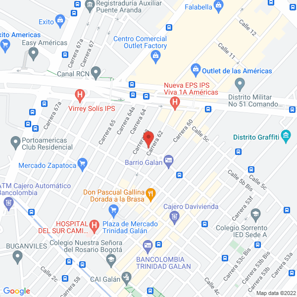 Mapa de Cosméticos Espression S.A.S.