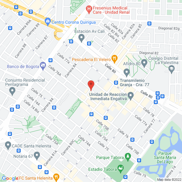Mapa de Insergás Ltda.