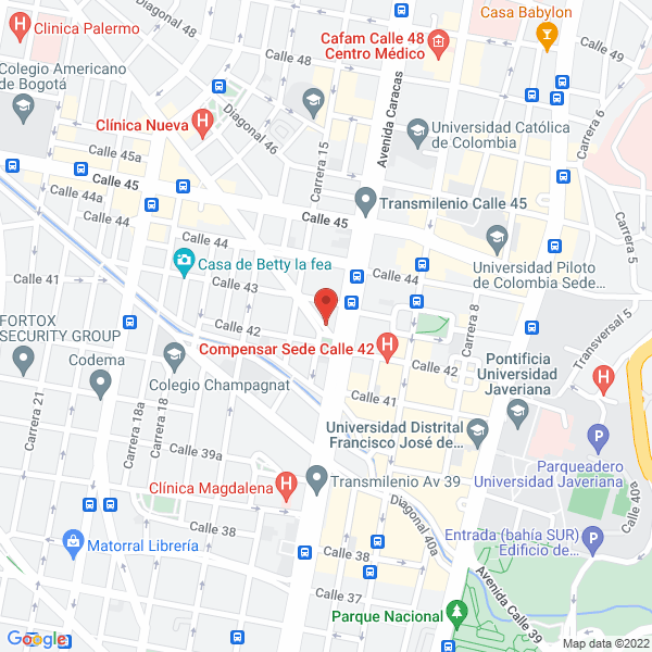 Mapa de Ingenio Tecnologico Colombiano Ltda.