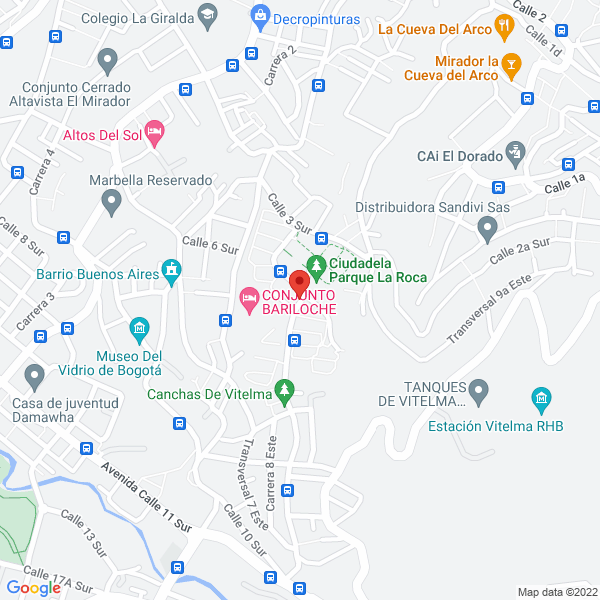 Mapa de Ingexsa S.A.S.