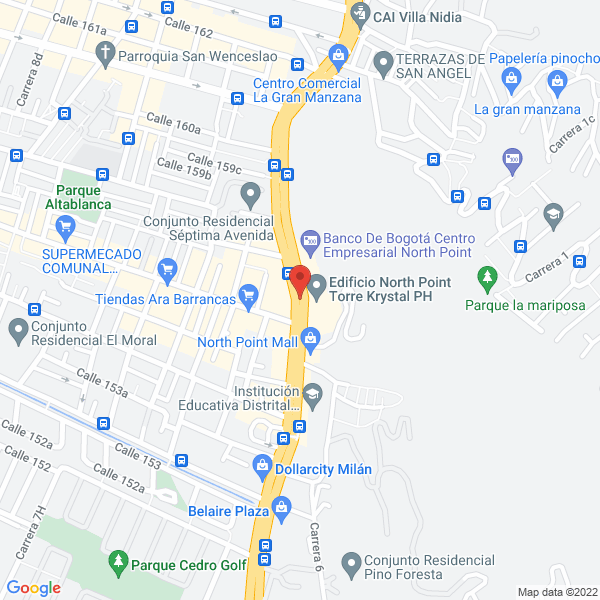 Mapa de Inversiones García Duarte Hermanos S. En C.S