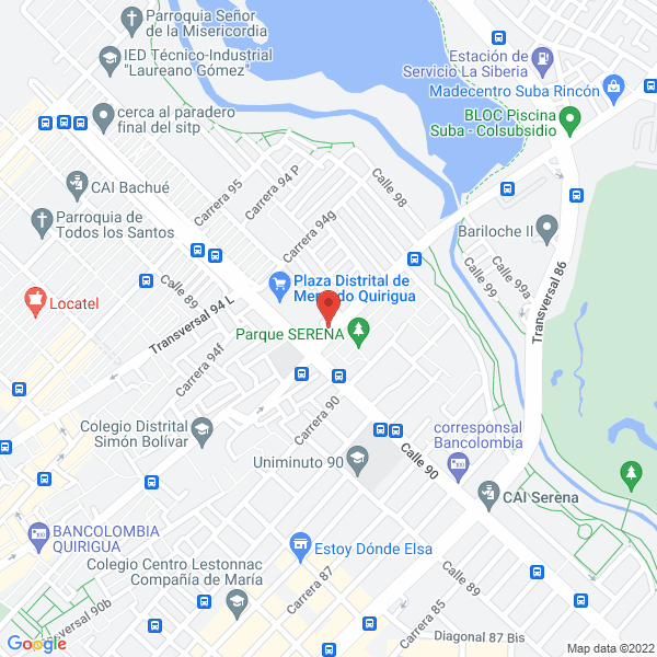 Mapa de Inversiones Quirigua Ltda.