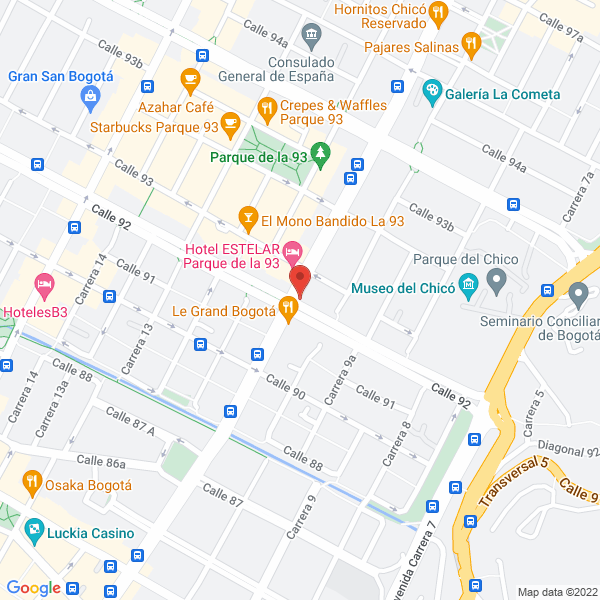 Mapa de Jvp Peralta Consultores S.A.S.