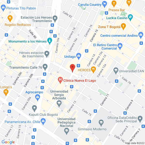 Mapa de L Y L Computadores Y Cía. Ltda.