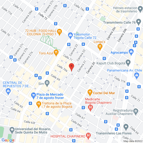 Mapa de La Boutique De Los Perfumes S.A.S.