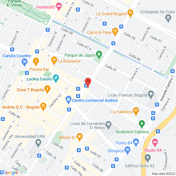 Mapa de La Libreria Del Conejo S.A.S.
