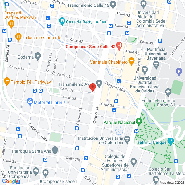 Mapa de La Magdalena Promotora Inmobiliaria Ltda.