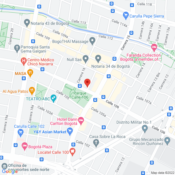 Mapa de La Manuelina S.A.S.