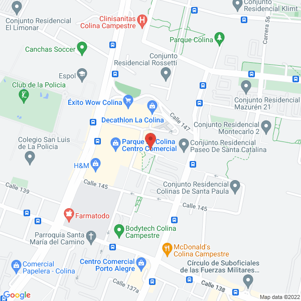 Mapa de La Pinta Dog S.A.S.