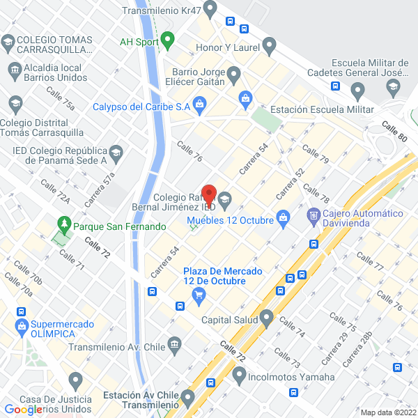 Mapa de Ld Eventos S.A.S.