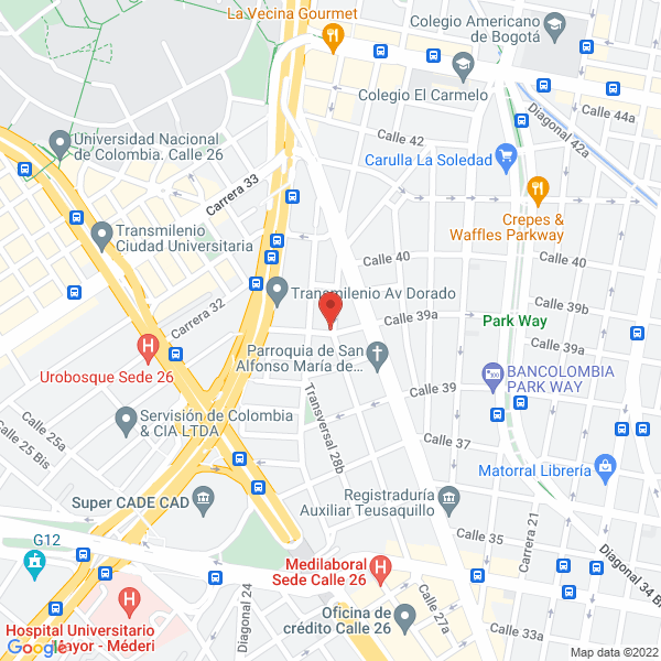 Mapa de Leddy Edith Barbosa De Peralta E Hijos S. En C.