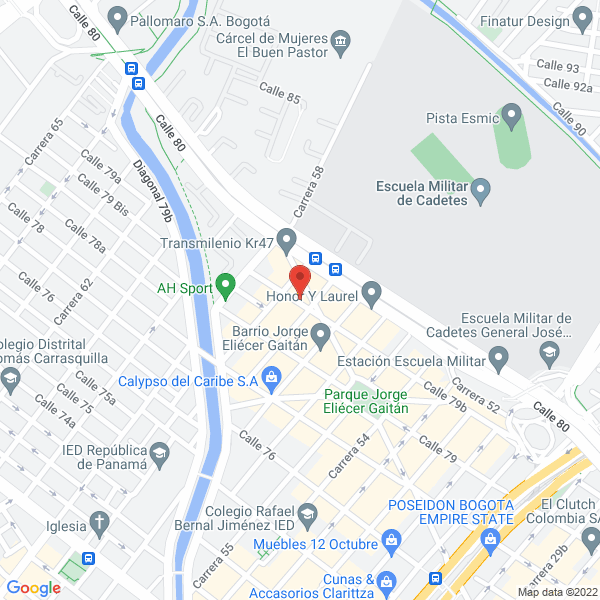 Mapa de Lfg Gestor S.A.S.