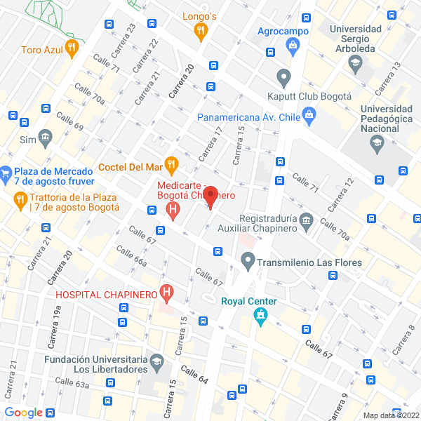 Mapa de Megabenz R & J Sas
