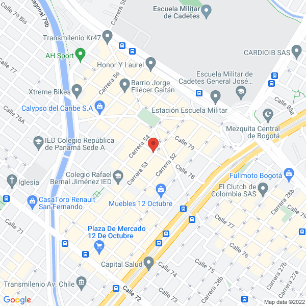 Mapa de Melody Colombia Mopas Y Mechas S.A.S.
