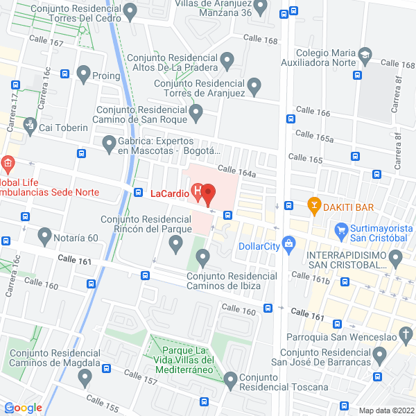 Mapa de Memosil S.A.S.