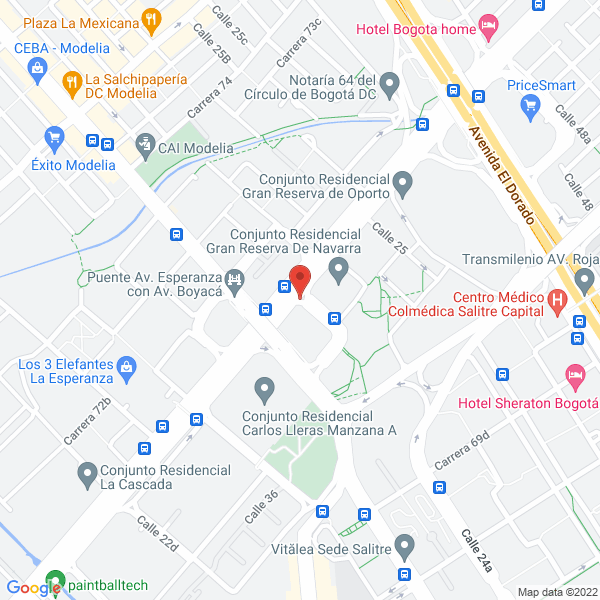 Mapa de Metabolica Med Ltda.
