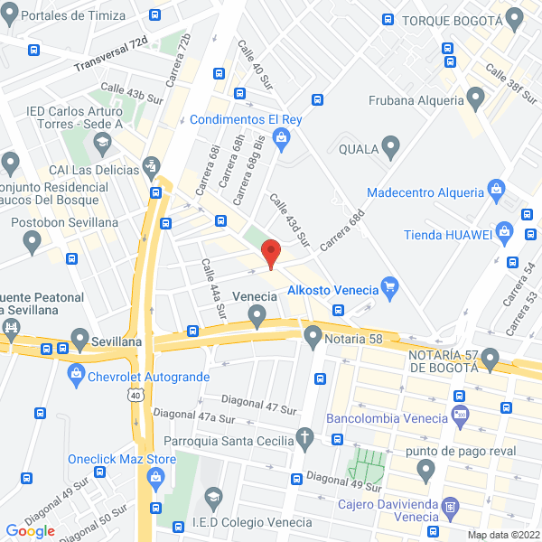 Mapa de Montajes Industriales Ray Ltda.