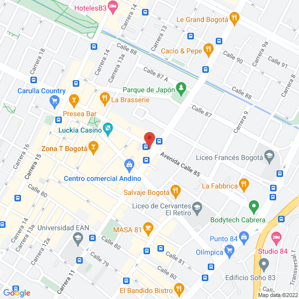 Mapa de Montans Consultores S.A.S.
