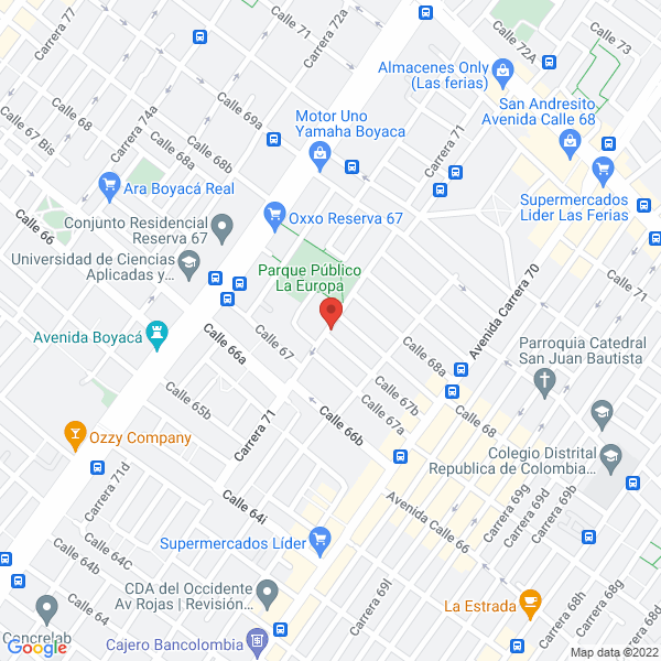 Mapa de Motion Design S.A.S.