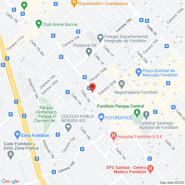 Mapa de Motos Roil Special S.A.S.